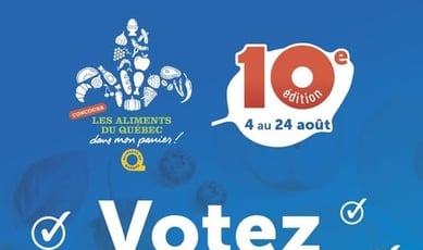 Concours : Les Aliments du Québec s'invitent dans mon panier !