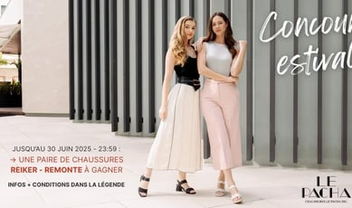 Participez à la compétition estivale avec Chaussures Le Pacha !