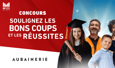 Concours M105 : Gagnez 100$ à dépenser chez l'Aubainerie!