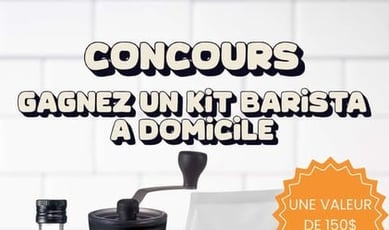 Concours Ma Caféine : Remportez un ensemble Barista pour votre domicile !