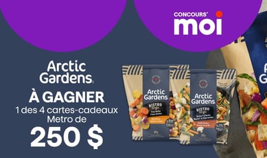 Concours Metro : Tentez de remporter l'une des quatre cartes-cadeaux de 250 $.