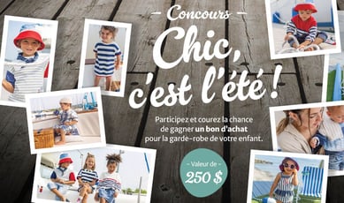 Participez au concours Naître et Grandir pour remporter une carte-cadeau de 250$ chez Souris Mini !