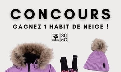 Participez au concours Peluche & Tartine + SNÖ : remporter un vêtement d'hiver de la nouvelle collection !