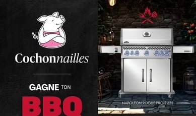 Concours Gourmand–Gagnez un BBQ de luxe et des saucisses Cochonnailles à profusion!