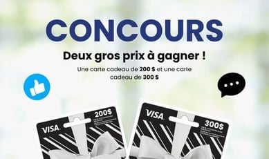 Concours MR Solutions : 500$ en cartes-cadeaux à remporter!