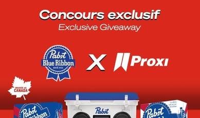 Concours Proxi - Remportez une des deux glacières Pabst avec enceinte intégrée.