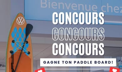 Concours : Remportez un Paddle Board gonflable Volkswagen !