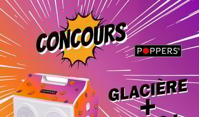Concours : Remportez votre Glacière-Radio Poppers