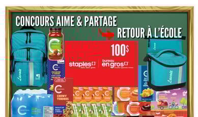 Concours de rentrée du Marché IGA Poulin !