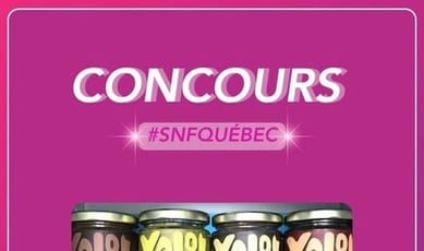Participez au Concours du Salon national de la Femme de Québec et remportez des tartinades YOLO Nuts.