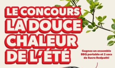 Concours de Sucre Redpath - La suave chaleur estivale!