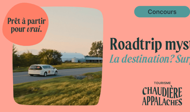 Participez au concours WKND 91,9 pour une escapade mystère en Chaudière-Appalaches!