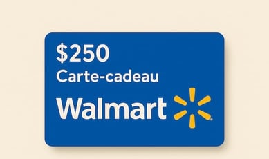 Défi Mémoire : Gagnez une Carte-Cadeau de 250 $ chez Walmart !