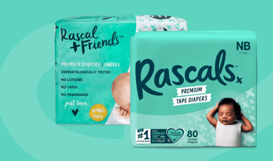 Échantillons offerts des couches Rascals Premium