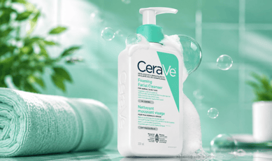 Échantillons gratuits du nettoyant moussant CeraVe à découvrir