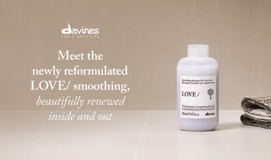 Demandez votre échantillon gratuit du shampooing Love lissant de Davines