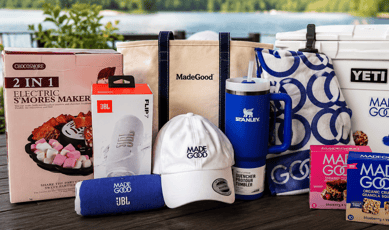 Remportez une Année de Collations Offertes + un Ensemble Estival MadeGood (glacière, enceinte…)