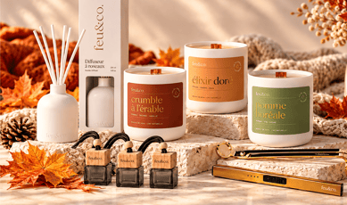 Participez pour gagner un ensemble de bougies et diffuseurs Feu&Co d'une valeur de 250 $