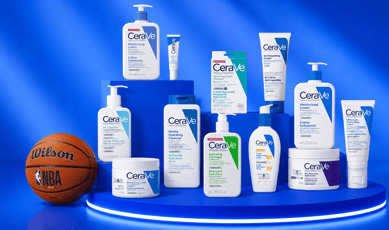 Remportez un assortiment CeraVe avec un ballon NBA de valeur 369$.