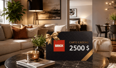 Remportez une récompense Brick d'une valeur de 2 500 dollars.