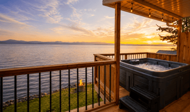 Gagnez un week-end pour 2 aux Chalets Bleus
