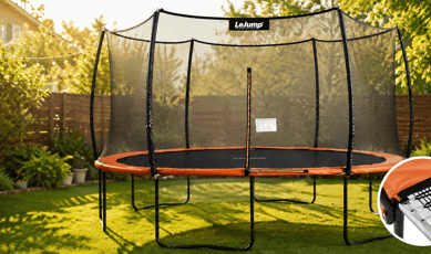 Participez au concours pour gagner un trampoline LEJUMP de 14 pieds !