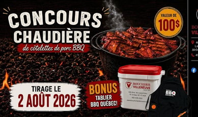 Remportez une marmite de côtelettes de porc BBQ