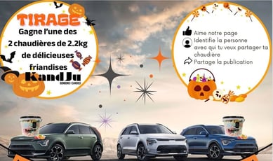 Participez au concours pour gagner l'une des chaudières Kandju!