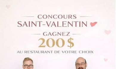 Participez au Concours St-Valentin d'ÉquipeÉlite3 et Régalez-vous !