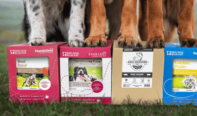 Recevez gracieusement un repas Red Dog Blue Kat complet de 1 livre.