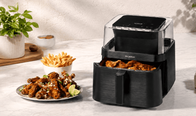 Remportez une Friteuse à Air pour sublimer vos mets estivaux.