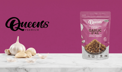 Offre exclusive : Découvrez gratuitement le prestigieux Crispy Garlic Queen au Canada.