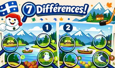 Trouve les 7 différences et gagne une carte-cadeau Métro de 250 $