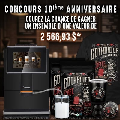 Célébration du 10e Anniversaire de GothRider!