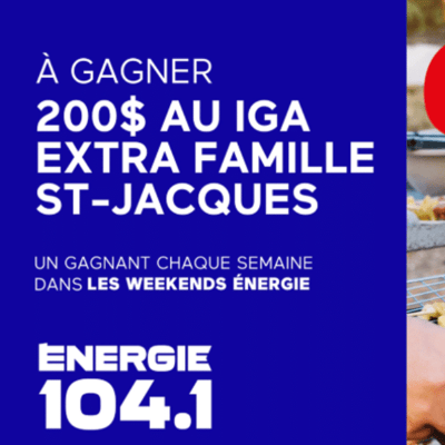 Concours : Gagnez chaque semaine une carte d’épicerie IGA de 200 $