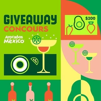 Concours Avocats du Mexique - Remportez le kit idéal pour vos soirées cinq à sept !