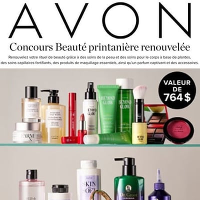 Concours AVON : Renouveau Printanier de Beauté