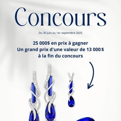 Concours Bijouteries Lavigueur : 8 semaines de présents resplendissants !