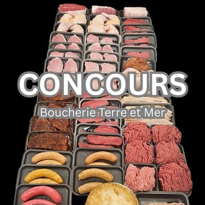 Concours Boucherie Terre & Mer : Somptueuse boîte d'une valeur de 400 $