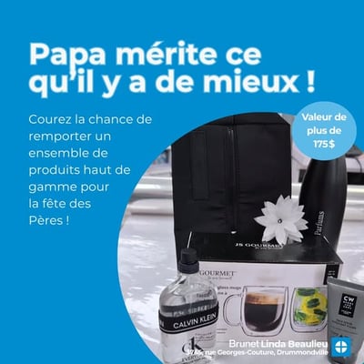 Concours Brunet Drummondville - Remportez un luxueux coffret de produits masculins prestigieux.