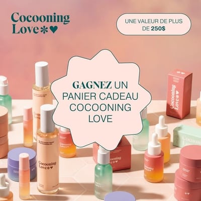 Concours Brunet : Remportez un ensemble de soins Cocooning Love !