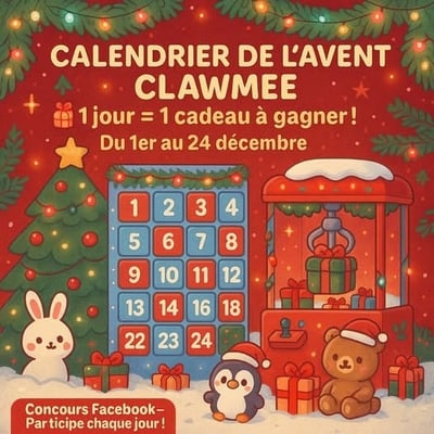 Participation au Concours du Calendrier de l'Avent ClawMee Drummondville !