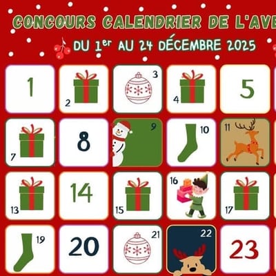 Concours Calendrier de l'Avent de la Fédération Québécoise de Camping et Caravaning!