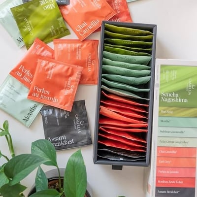 Concours Camellia Sinensis : Remportez une boîte d'exploration et découvrez l'univers des thés.