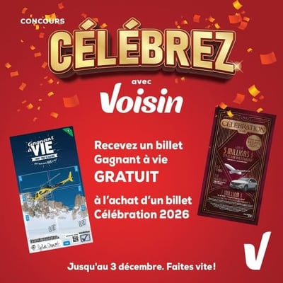 Participez à l'illustre concours "Célébrons avec notre voisin" !