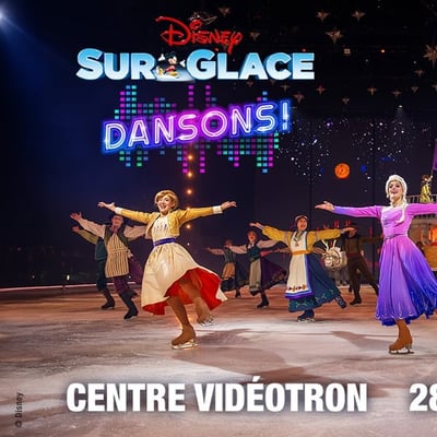 Concours Centre Vidéotron - DISNEY SUR GLACE : Participez avec élégance !