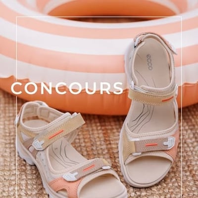 Participez au Concours Fillion et tentez de remporter une paire de sandales Ecco Yucatan !
