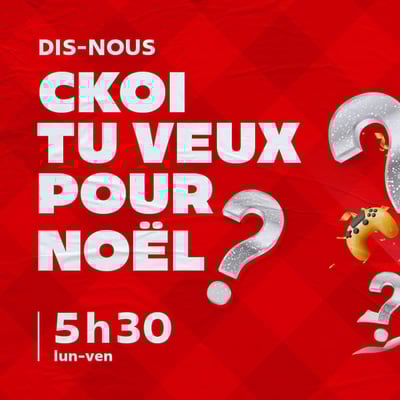Quel est le souhait exprimé pour Noël lors du concours CKOI ?