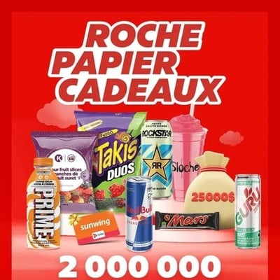 Concours de Couche-Tard : Roche-Papier-Cadeaux !