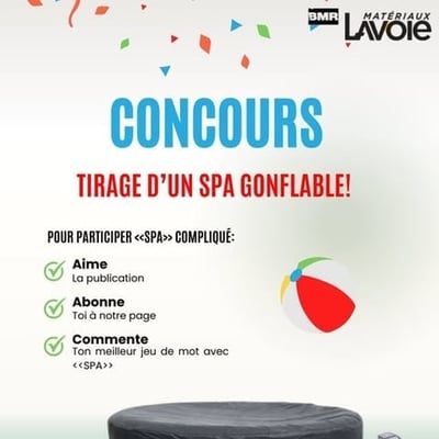 Concours de Relaxation chez Matériaux Lavoie!